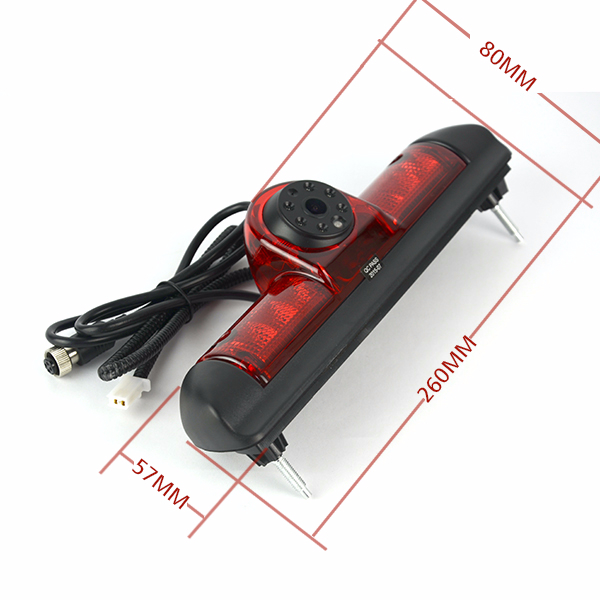 FIAT Ducato 2014/Citroen Jumper/Peugeot Boxer style vans 3rd brake light reversing camera