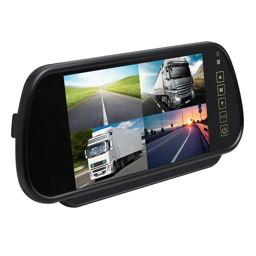 7-inch AHD Mirror Monitor 4 Channel