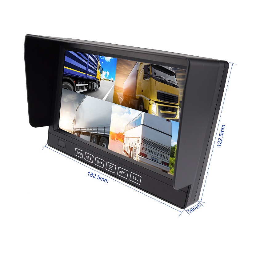 7-Inch 1080P Quad Waterproof Monitor