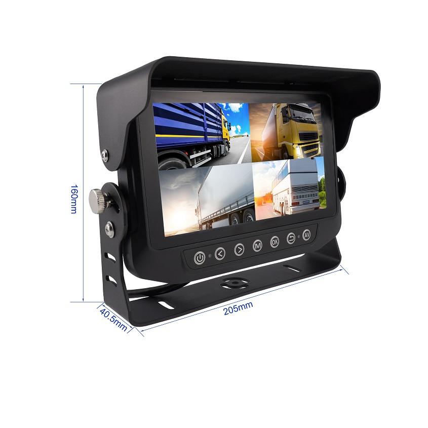 7-Inch HD 1080P Quad Waterproof Monitor