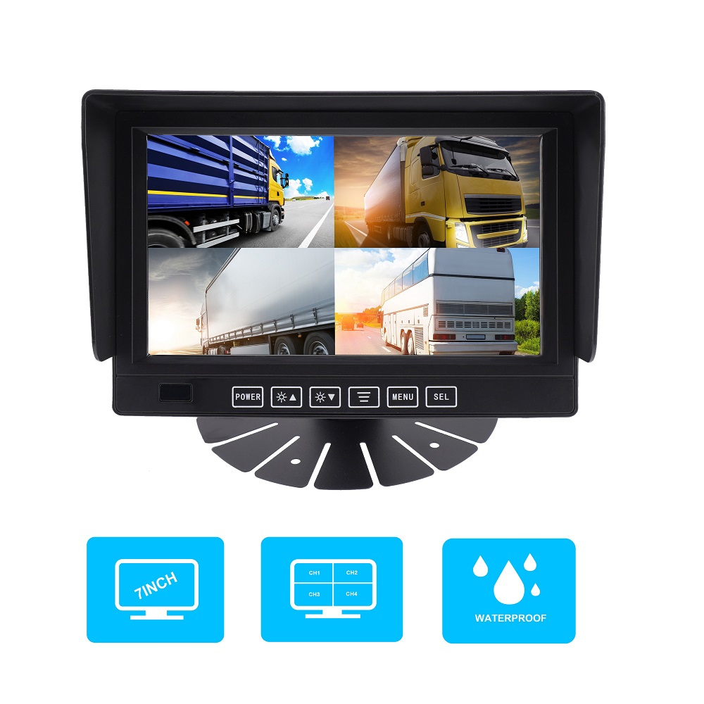 7-Inch 1080P Quad Waterproof Monitor