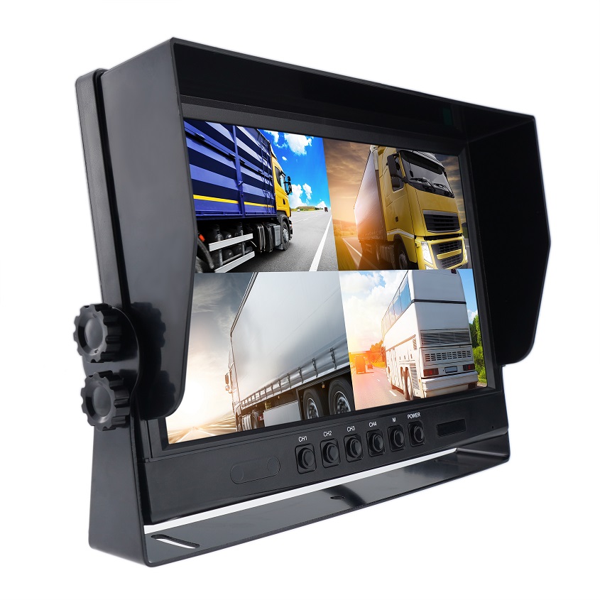 10.1-Inch HD 1080P Quad Monitor