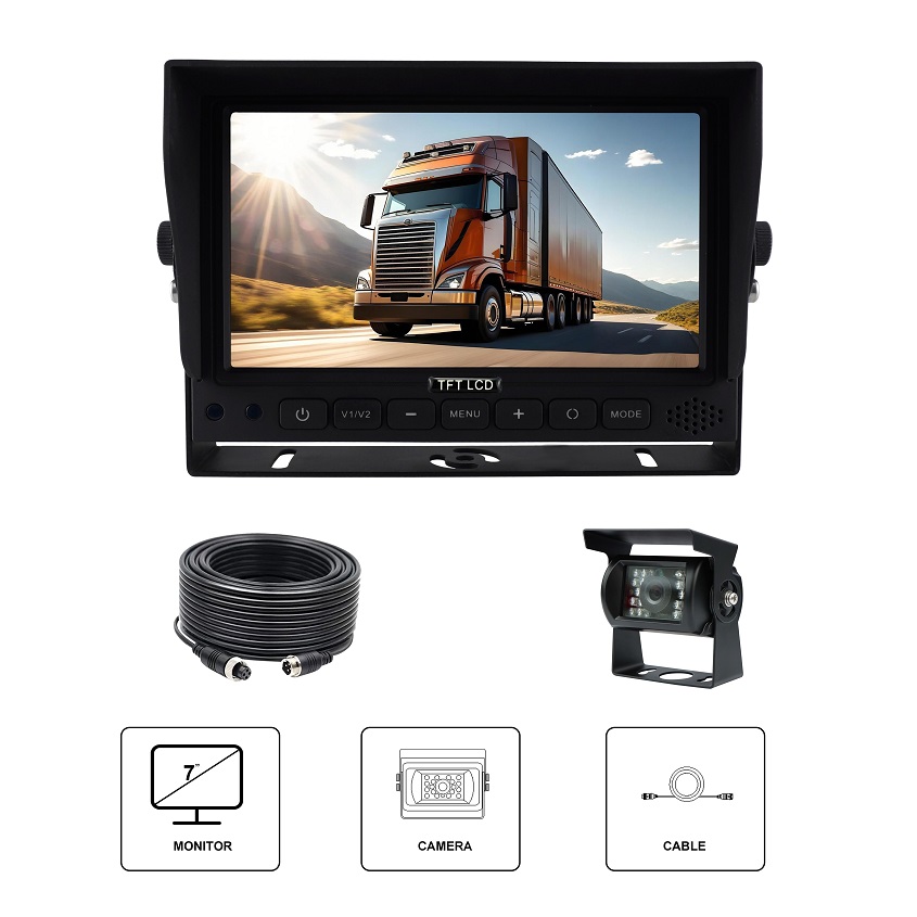 7inch AHD Wired Reversing Camera Kit