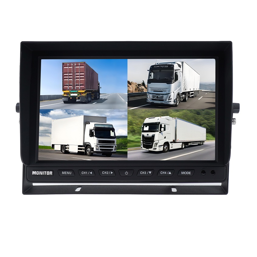 10.1-Inch HD 1080P Quad Rearview Monitor