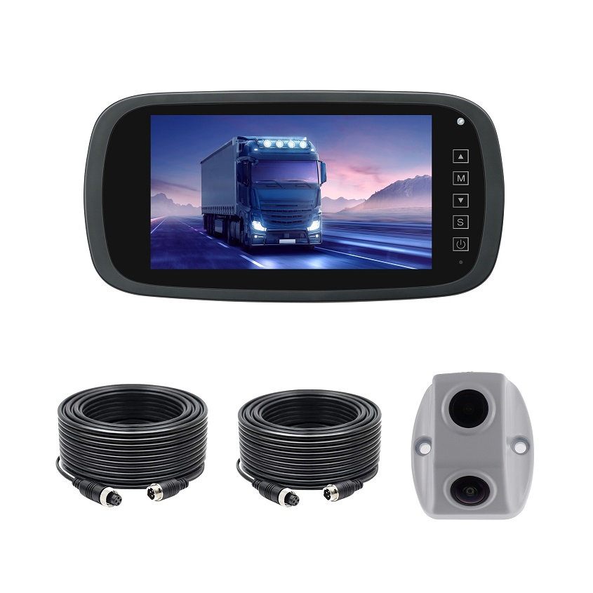 7inch Mirror Monitor Dual Lens Camera System