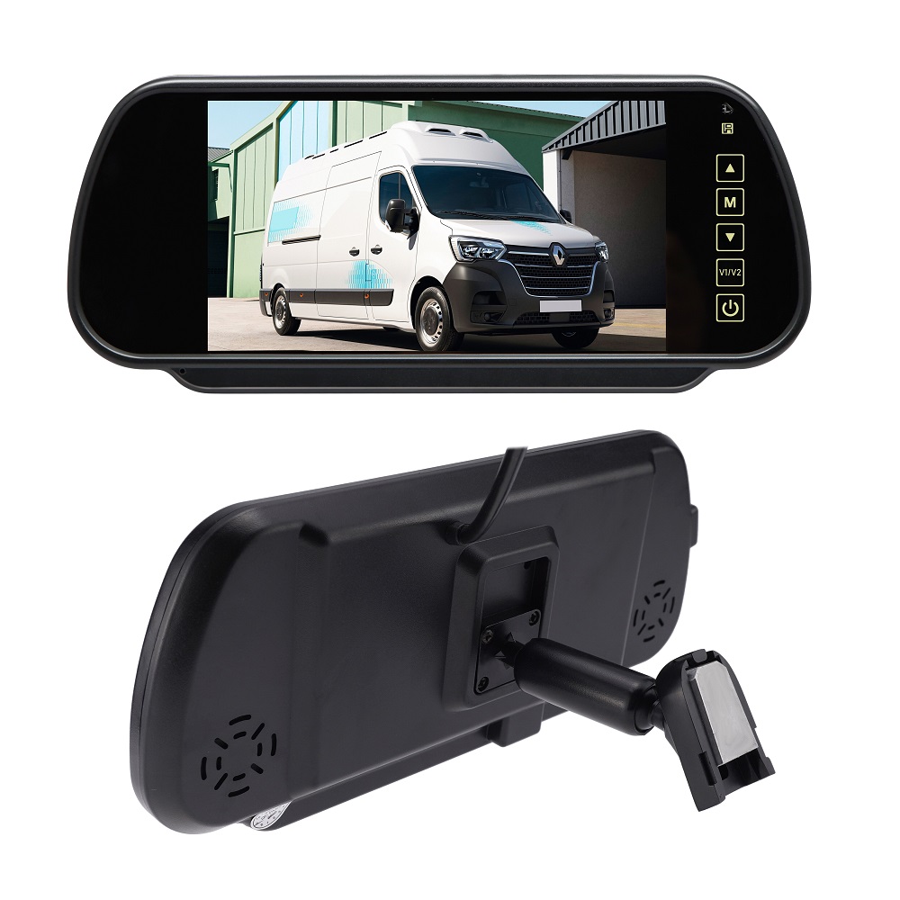 7-inch Stalk AHD Mirror Monitor 2 Channel