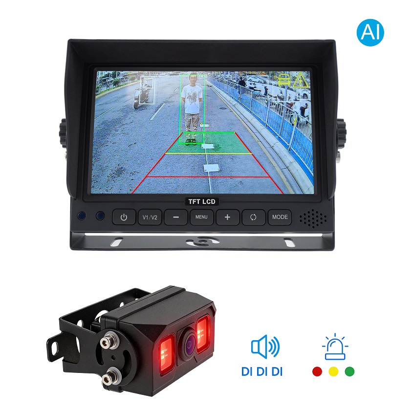 ST-777AI-Pro Intelligent AI BSD Camera System with Active Warning Light