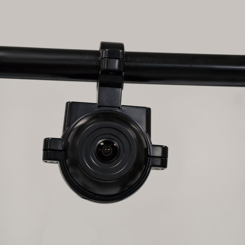 AI Side-View Truck Camera with Pedestrian Detection & Buzzer Alarm 