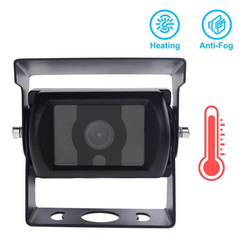 Heavy-Duty Heated Backup Camera with Auto Defog & Defrost